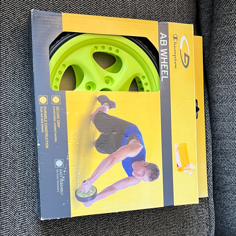 4/$12 Champion Ab Wheel in Bright Green
